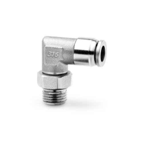 X6522 12-1/4 Фитинг угловой Camozzi, цанга – резьба (внешн.)