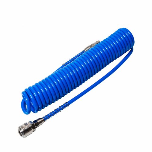 TPUS1208BL15E Трубка полиурет. спиральная с БРС (Евро) 15м