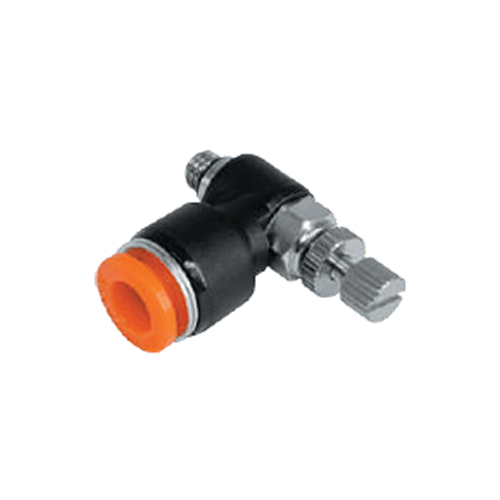 KSLA-M5-6 Дроссель с обратным клапаном угловой KIPVALVE