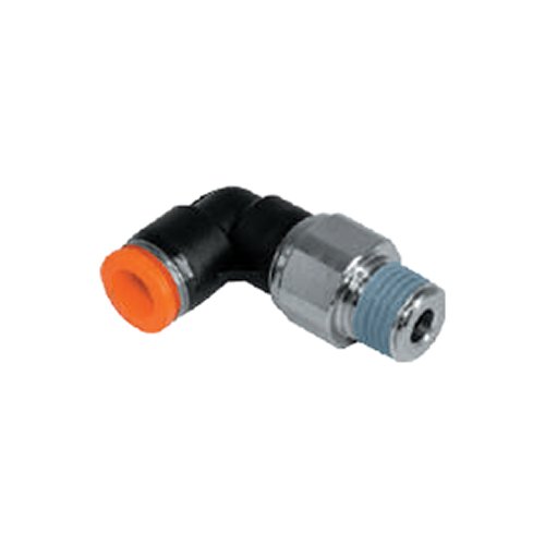 KSLR-1/4-8 Фитинг вращаемый угловой KIPVALVE