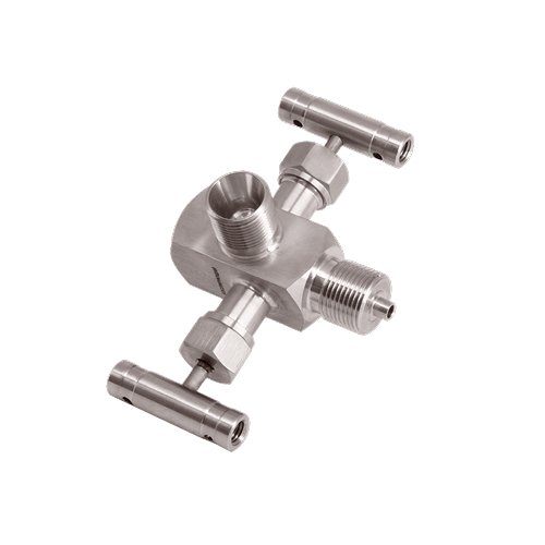 BX202-FM.M12*1.5xM12*1.5 Двухвентильный блок KIPVALVE BX