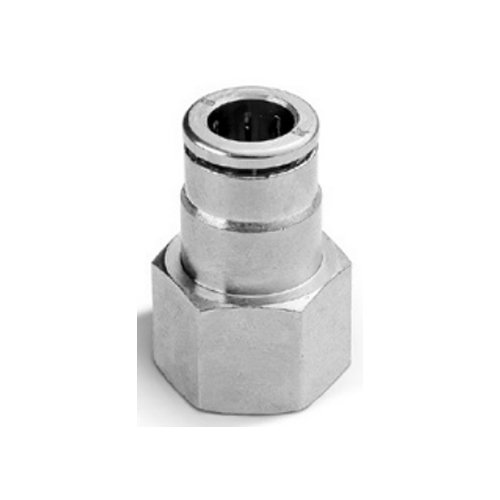 R6463 8-1-4 Фитинг прямой Camozzi, цанга-резьба (внутр.)