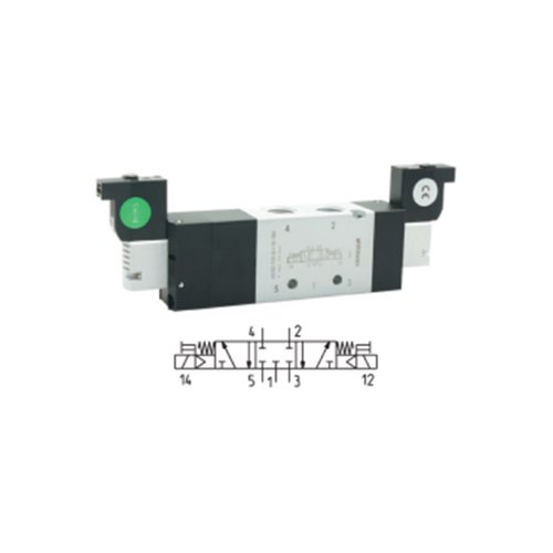 HS53CC-PID3-G14-3C-1000 Высокоскоростной распределитель 5/3, 24VDC/4.8Вт, кабель 1м, версия с драйвером