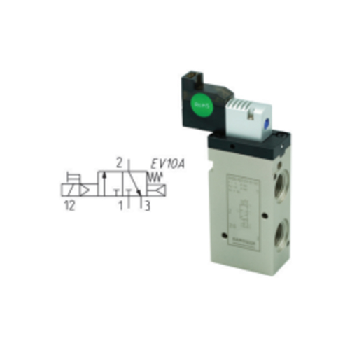 HS32-PID3-G14-3C-1000 Высокоскоростной распределитель 3/2 Н.З., 24VDC/4.8Вт, кабель 1м, версия с драйвером