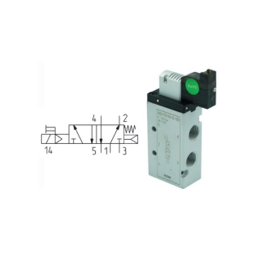 HS52-PID3-G14-3C-1000 Высокоскоростной распределитель 5/2, 24VDC/4.8Вт, кабель 1м, версия с драйвером