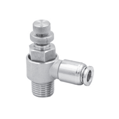 XMCO 6 M6 SS316 Дроссель Camozzi, регулировка ручная