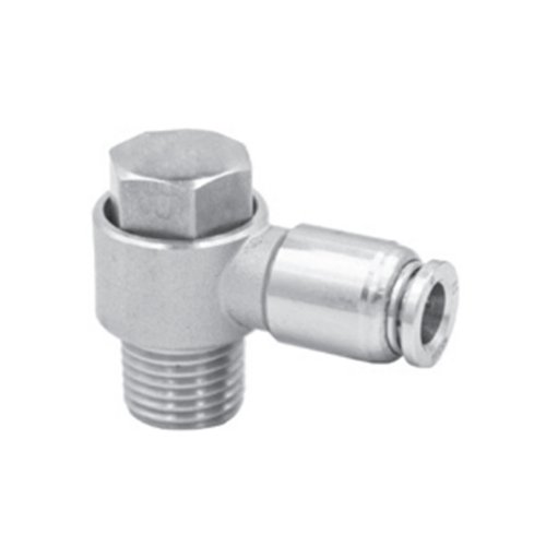 X6622 10-G1/8 SS316 Фитинг угловой Camozzi, цанга-резьба (внешн.)